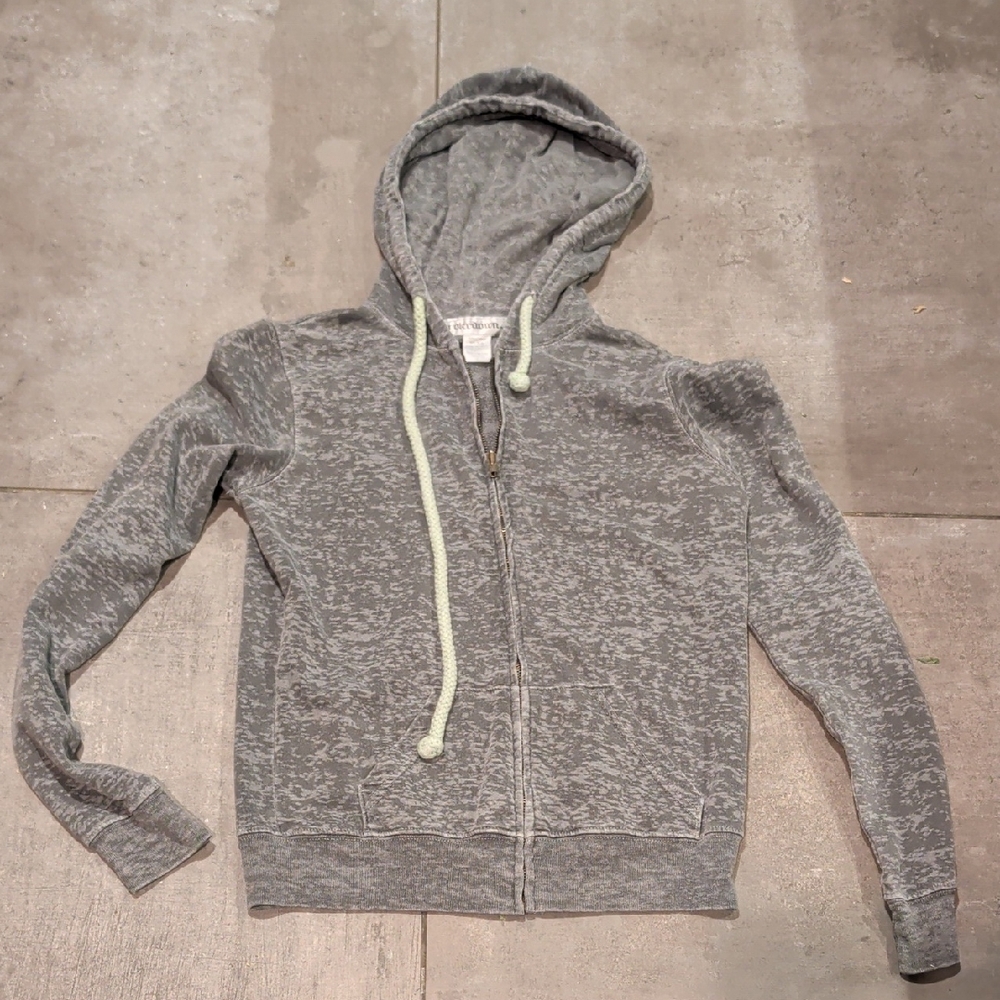 Brokedown Gray Hoodie With Graphic Size Small